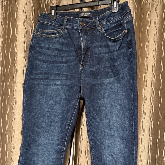 Judy Blue Skinny Fit Dark Blue Jeans 16W - Picture 3 of 9